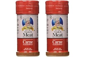 Chef Merito Steak & Meat Seasoning Powder Carne Asada & Bistec 3 oz, Pack of 2 | Chicken Nuggets, Thighs, Steak Seasoning, Grilled, Meat Seasoning
