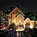 Laser Christmas Lights Outdoor Projector Light IP65 Star Laser Show Decoration Blue & Red & Green Aluminum Laser Spotlights Model-ARGB in Bronze By Cheriee