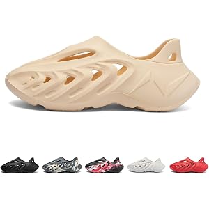 Fashion Foam Runner WomenCasual Hollow Sports Shoes Closed Toe Cloud Slides Pillow Men Walking Shoes Running Shoes Foam Runne