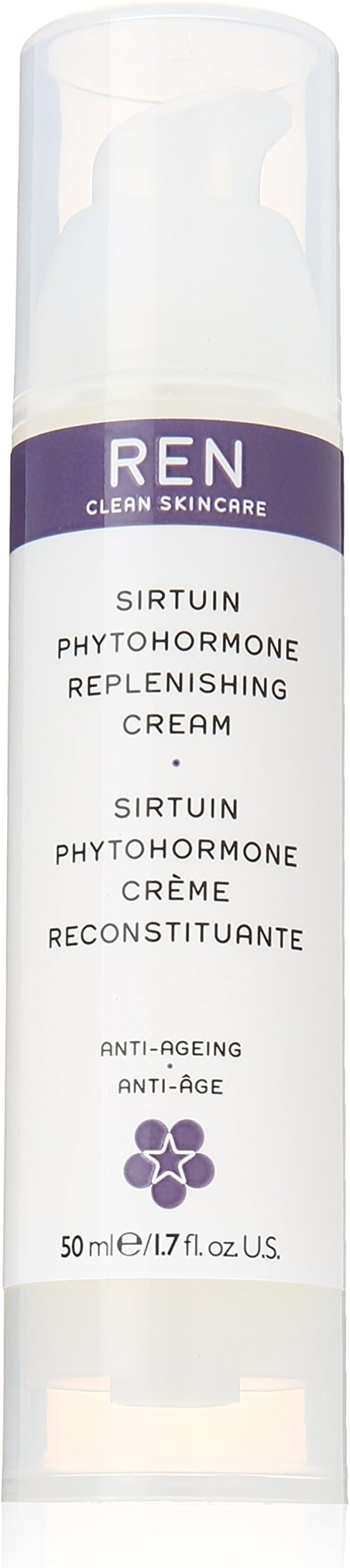 Face by REN Clean Skincare Sirtuin Phytohormone Replenishing Cream / 1.7 fl.oz. 50ml