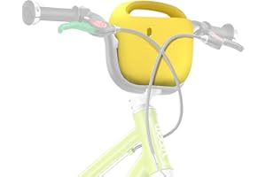 woom POP Kids' Bike Basket Original 2, 3 & 3 AUTOMAGIC Bicycles, Easy Snap-On Attachment, Weatherproof, BPA-Free Handlebar Storage Accessory for Outdoor Bicycle Adventures & Outdoor Play