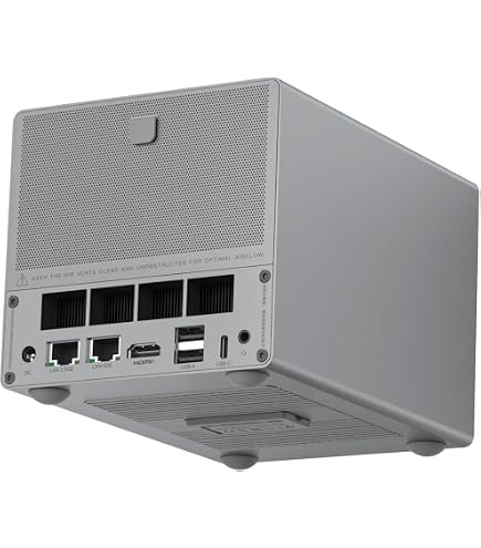 Amazon.com: AOOSTAR R7 AMD Ryzen7 5825U 2*M.2 Slots Mini PC 8C/16T