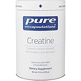 Pure Encapsulations Creatine - Creatine Supplement - Muscle Strength, Performance & Recovery - Pre-Workout Recovery Powder - Gluten-Free, Non-GMO & Hypoallergenic - 315 g (60 Servings)