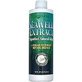 Grow More Liquified Seaweed Extract Fertilizer for Plants - 16oz of Liquefied Natural Liquid Kelp Fertilizer - 11% Organic Kelp Plant Food for Transplant Protection & Root Development