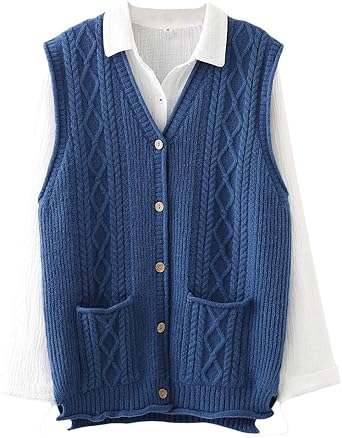 plus size sleeveless sweater vest