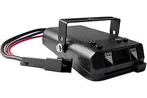 TIMILGE Brake Controller, Digital Electric Trailer Brake Controller Easily Control Trailers with 1-4 Axles, for Light-Duty and Occasional Towing (Time-Delay Trailer Brake Controller)
