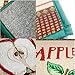 Canshansimita Apple Style Bedroom Anti-skid Bathroom Kitchen Carpet Mat Doormat (17.7