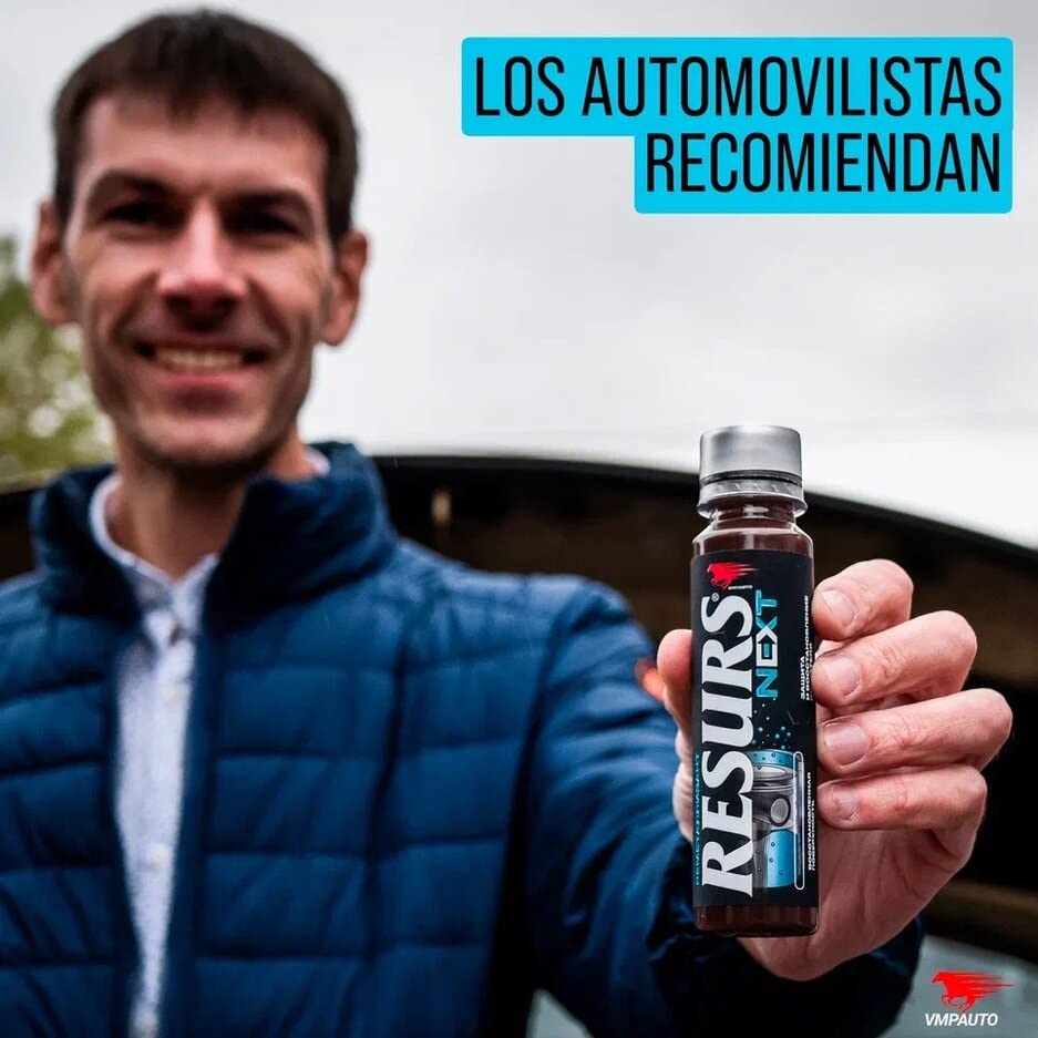 RESURS NEXT GENERATION OF REMETALIZER 75g. Oil Additive For Car Engine