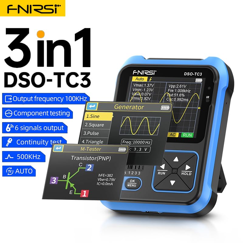 Mua Premium Advanced Handheld 3-in-1 Oscilloscope Multimeter, 10M Sa/s ...