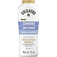 Gold Bond Ultimate Comfort Body Powder 10 oz. (Pack of 3), Talc-Free Formula with Aloe & Chamomile