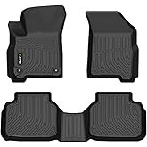 HAFIDI® Floor Mats Fit for 2011-2020 Dodge Journey All Weather Protection TPE Car Floor Liners, Fits 1st & 2nd Row Full Set Custom Accessories, Black
