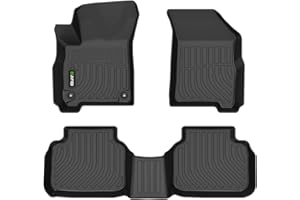 HAFIDI® Floor Mats Fit for 2011-2020 Dodge Journey All Weather Protection TPE Car Floor Liners, Fits 1st & 2nd Row Full Set Custom Accessories, Black