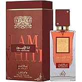 Lattafa Ana Abiyedh Scarlet – Fruity, Floral, Spicy, Sweet – Eau de Parfum Spray Long-Lasting Fragrance for Unisex, 2.0 Ounce / 60 ml