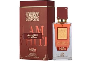 Lattafa Ana Abiyedh Scarlet – Fruity, Floral, Spicy, Sweet – Eau de Parfum Spray Long-Lasting Fragrance for Unisex, 2.0 Ounce