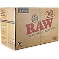 RAW Prerolled Cones 800 Count King Size Natural Classic Unrefined Rolling Papers