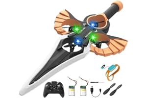 Remote Flying Sword, Flying Sword Rc Glider Interactive Flying Sword Drone for Adults Hand & Remote Controlled Flying Sword D
