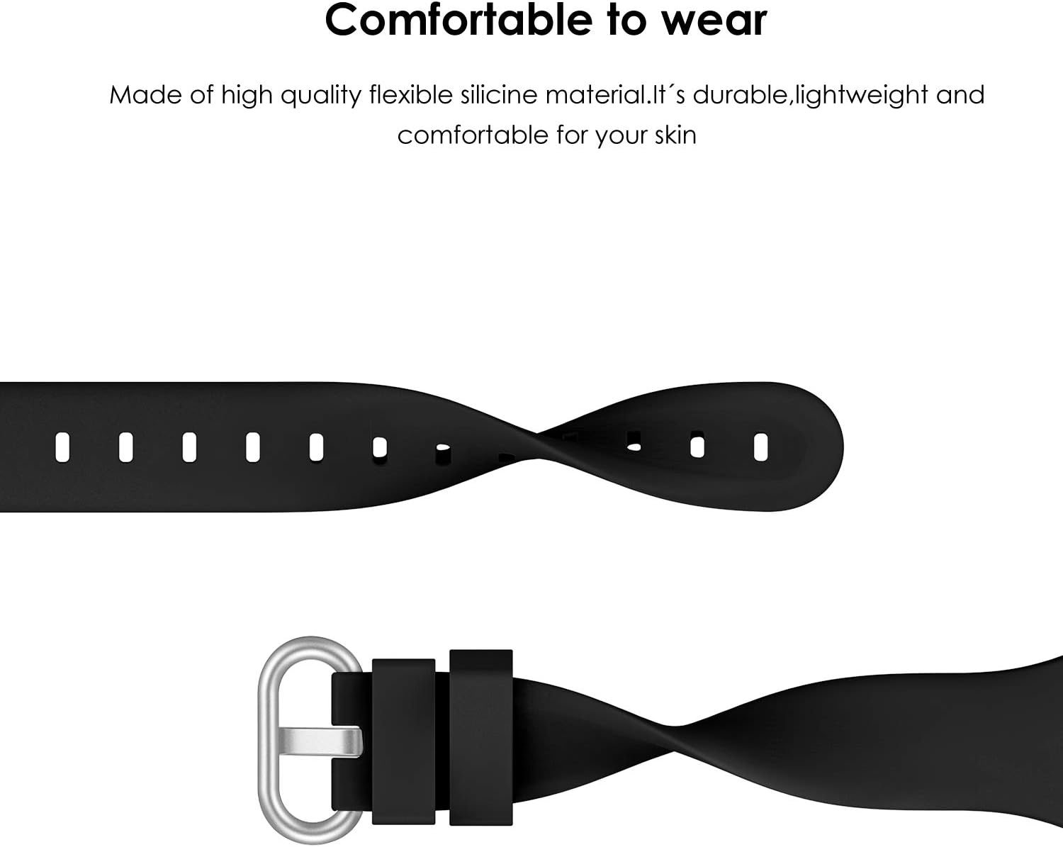 PARMPH 3 Packs Sport Strap Compatible with Apple Watch Strap 38mm 40mm 41mm 42mm(Series 10) - Image 4