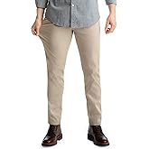 birddogs Men’s Stretch Khaki Pants – Slim Fit, Cooling Athletic Dress Pants with Zipper Pockets for Work, Golf & Travel