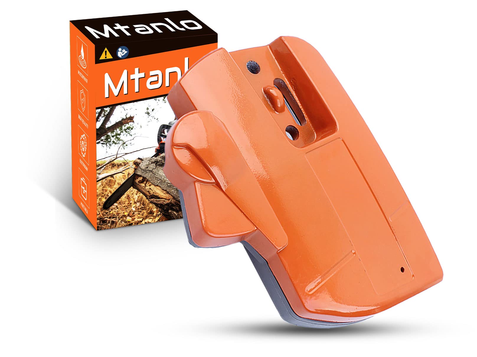 Mtanlo Chain Brake Side Sprocket Clutch Cover for Husqvarna 357XP 359 340 345 346XP 350 353 Chainsaw, Series Brake Clutch Cover Replacement Parts for Chainsaws 537107803 Replacement Part