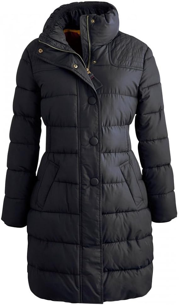 Joules Langridge Padded Ladies Jacket (R) Black 10 Amazon.co.uk Clothing
