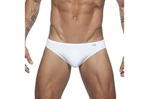 Mens Swim Briefs Basic Classic Bikini Swimwear Low Rise Bikini Swimsuit Beach Triangle Swimming Swim Trunks