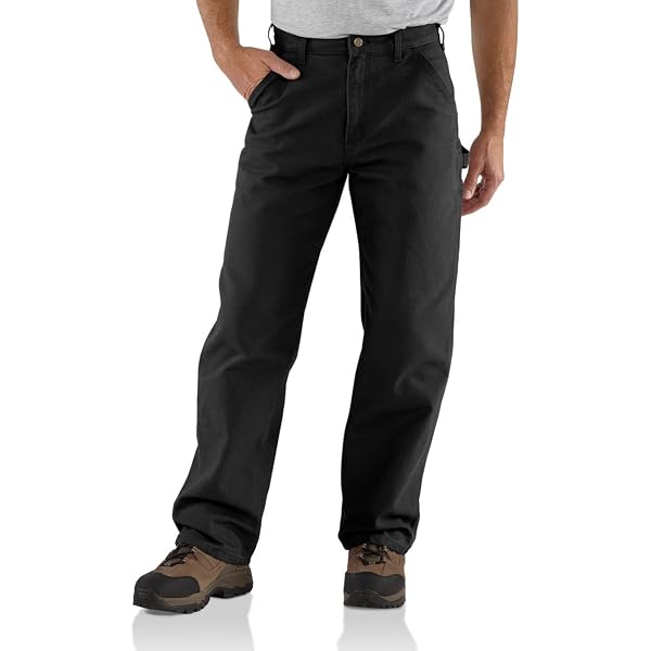 Amazon.com: Carhartt Men's B11 Black 36x32: Work Utility Pants
