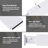 Lifewit 5 Pack 4in Drawer Dividers Adjustable 28-44.5cm White view 6