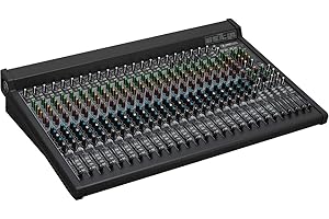 Mackie VLZ4 Series, 24-channel 4-bus FX Mixer with Ultra-wide 60dB gain range and Onyx Mic Preamps, USB, Unpowered (2404VLZ4)