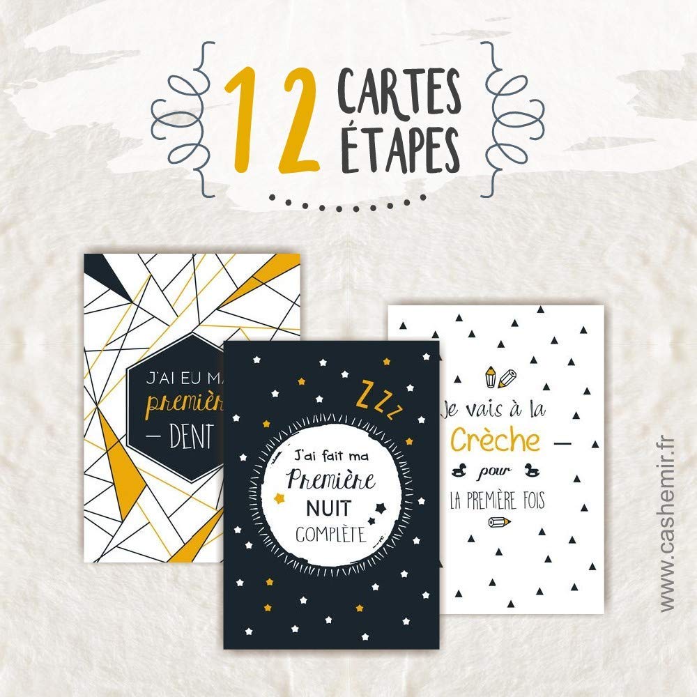 Premiere Annee De Bebe Carte Etape Cartes Etapes Premieres Fois De Bebe Cartes A Photographier Mes Premieres Fois Lot De 12 Cartes En Papier Haut De Gamme Cadeaux Et Souvenirs Pour Nouveau Ne