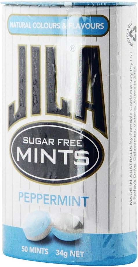 Jila Tins Peppermint 34g x 12