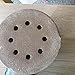 Tigershark 5 Inch Sanding Discs 8 Hole Grit 400 5pcs Pack Special Anti Clog Coating Paper Gold Line Hook and Loop Dustless Random Orbital Sander Paper Very Fine