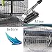 FAXTTO Safe Grill Brush and Scraper, Stainless Steel Cleaning Tool with Stiff Wire Bristle, 100% Rust Resistant Accessory for Weber/Gas/Charcoal, Best Gift for BBQ Lovers. Bonus 5 Heavy Duty Scour Pad