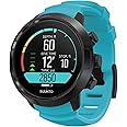 SUUNTO D5 Dive Computer with Color Screen and Exchangeable Straps, Aqua Blue