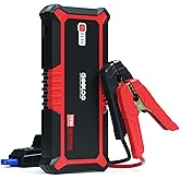 GOOLOO Upgraded GP3000 Jump Starter 3000A Peak Car Starter (Up to 9L Gas or 7L Diesel Engine) 12V Jump Box Auto Lithium Battery Booster SuperSafe Portable Power Pack with USB Quick Charge, Type-C Port