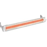 Infratech WD-6024 SS Stainless Steel 61.25&rdquo; Dual Element Fixture 6000 Watt, 240 Volt, Stainless Steel