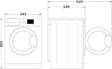 Indesit EWDE 761483 W UK Washer Dryer White Fast Zone Cycles view 5
