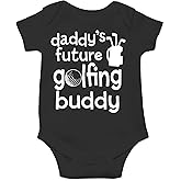 CBTwear Daddy’s Future Golfing Buddy Baby Bodysuit Adorable Boy Romper Clothing Cute Newborn Clothes
