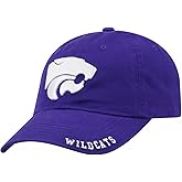 Kansas State Classic Edition Hat Adjustable Relaxed Fit Embroidered Team Logo Cap (Purple)