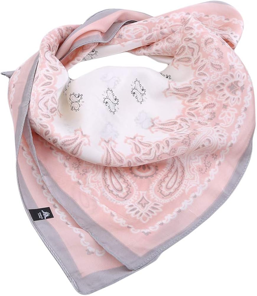 Ellepigy 53 * 53Cm Schal Damen Kopftuch Satin Seide Großer