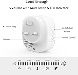 SECRUI Wireless Doorbell 1000 Feet Waterproof Plug In 58 Chimes 5 Volume view 2
