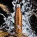 vatna Insulated Water Bottle, Double Wall Vacuum Stainless Steel Water Bottle, Cola Shape, BPA Free, Keeps Cold & Hot, Perfect for Picnics Outdoor Sports Camping Hiking Cycling 17oz (500ml)