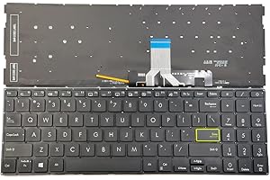 Replacement Backlit Keyboard for VivoBook E510 E510M E510MA L510 L510M L510MA S533 S533E S533EA S533F S533FA Laptop