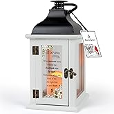 Memorial Lantern - Bereavement Sympathy Gifts for Loss of Loved One Memorial Gifts for Loss of Mother Loss of Father Remembrance Gifts