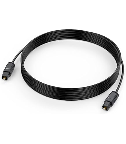 Optical Audio Cable For Soundbar 6' Digital Optical Audio