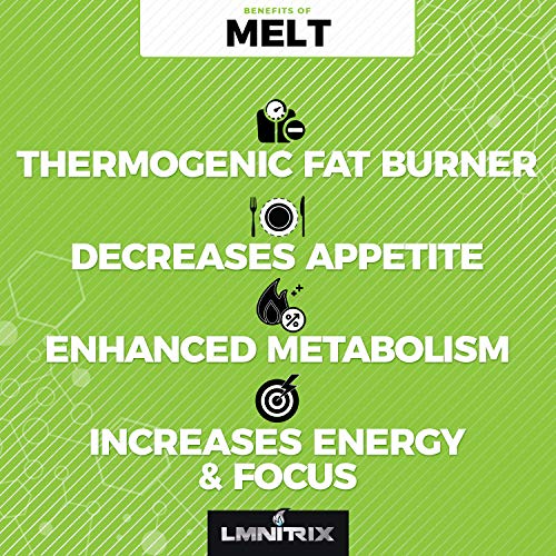 MELT Best Thermogenic Fat Burner Pills for Men & Women Diet Pills