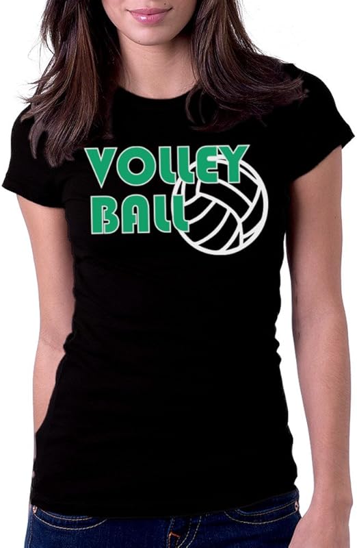 Gbond Apparel Women's Volleyball Tee TShirt Clothing