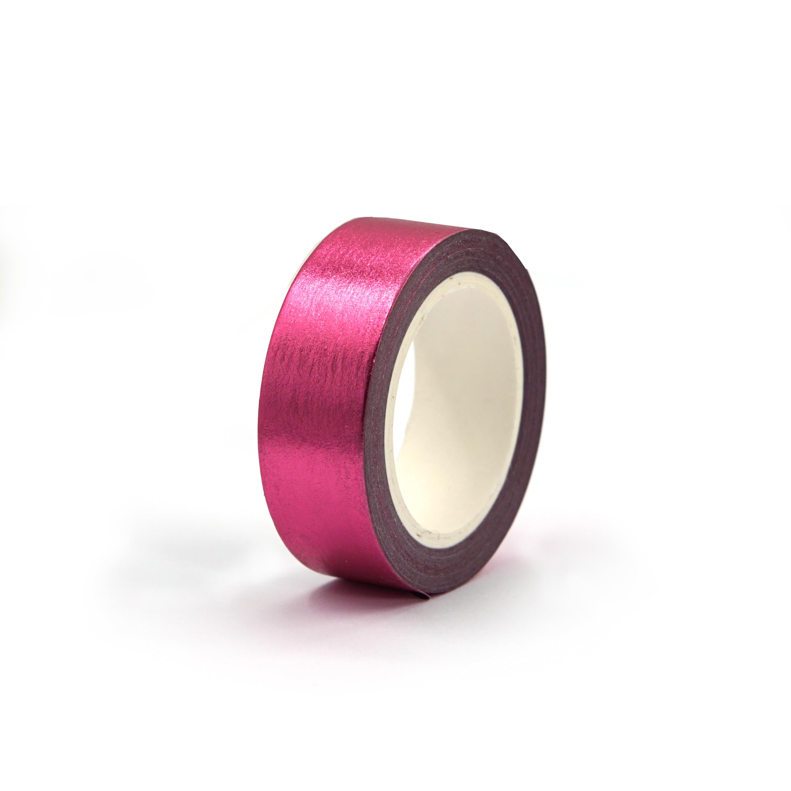 Photo 1 of SIDAZON Hot Pink foil washi Tape for Wall Decorative Crafts Washy-Tape Mirror Tape Strips for Wall Decor Duct Tape Metallic washi Tape Self Adhesive Masking Tape 0.59in x33FT (Hot Pink)