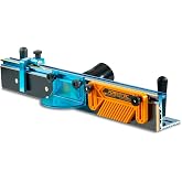 POWERTEC Router Table Fence Kit Deluxe System 3-3/8&rdquo; Tall 24" Long, Router Table Top, Routing Tables for Woodworking w/Reversible Flip Stop, Dust Port, Adjustable Bit Guard, Featherboard - 71536