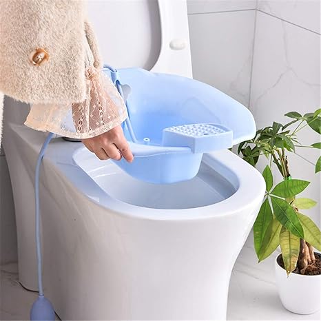 Famlyjk Bano De Asiento Medico Para Hombres Bano De Remojo Perineal Para El Tratamiento De Hemorroides Para Pacientes Post Episiotomia En El Inodoro Amazon Com Mx Hogar Y Cocina