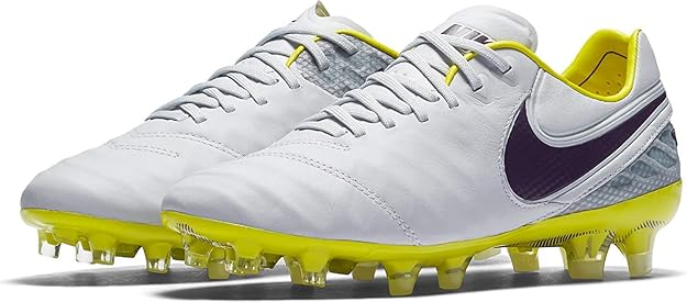 Nike Women's Tiempo Legend VI FG - (Pure Platinum/Purple Dynasty) (9.5)